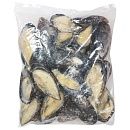 Мидии голубые 1/2 раковины варено-мороженые 30/40  1кг, Китай