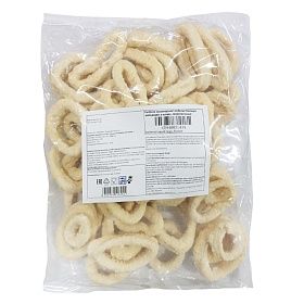 Кальмар кольца в кляре 1кг AQUAMARR, Китай зам.