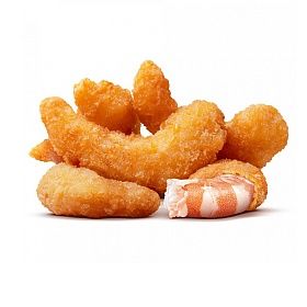 Креветка в панировке (~ 18 г/шт) 1 кг Аврора Бореалис Премиум