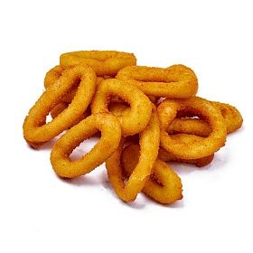 Кальмар командорский кольца в желтой панировке  1кг зам.