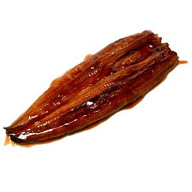 Угорь жареный Унаги 16-18 унций 10% соуса - 5кг проложенный MARUMI, КНР Угорь жареный Унаги 16-18 унций 10% соуса - 5кг проложенный MARUMI, КНР