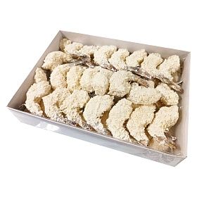 Креветка в панировке с хвостом 18-22 г/шт 1кг зам., Вьетнам