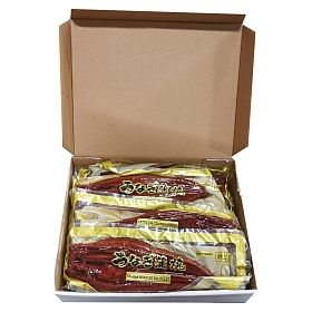 Угорь жареный Унаги 16-18 унций 10% соуса - 5кг проложенный MARUMI, КНР