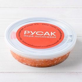 Икра горбуши зернистая 200 г Русак зам.