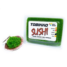 Икра Тобико (летучей рыбы) зелёная Tobikko Sushi 500г зам.