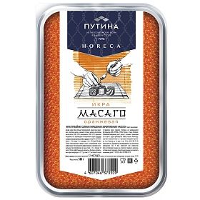 Икра Масаго оранжевая Путина 500г зам.