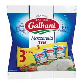 Моцарелла TRIS (3 x125г) Galbani Моцарелла TRIS (3 x125г) Galbani