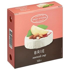 Бри Great Kitchen 50% 125г