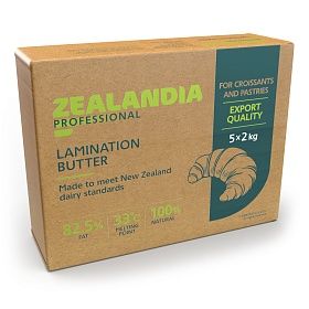 Масло сливочное листовое 82,5% Zealandia Professional 10кг (2кг х 5 шт) зам. Масло сливочное листовое 82,5% Zealandia Professional 10кг (2кг х 5 шт) зам.