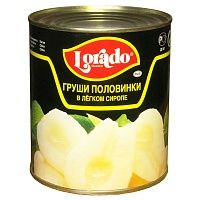 Груша половинки 850 мл Lorado, Китай