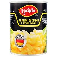 Ананас кусочки Lorado 3,1л, Таиланд