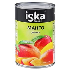 Манго дольки Iska 425мл,Тайланд