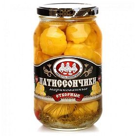 Патиссоны маринованные 680 г Самобранка, Беларусь Патиссоны маринованные 680 г Самобранка, Беларусь