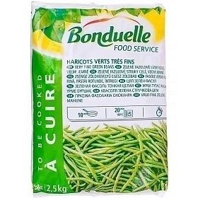 Фасоль зеленая стручковая резаная Бондюэль 2,5кг