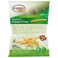 Картофель фри в панировке 7х7 Ecofrost 2,5кг зам., Бельгия