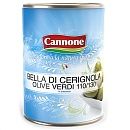 Оливки с косточкой Bella di Cerignola гигант 110/130   4кг Cannone, Италия