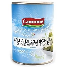 Оливки с косточкой Bella di Cerignola гигант 110/130 4кг Cannone, Италия Оливки с косточкой Bella di Cerignola гигант 110/130 4кг Cannone, Италия