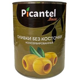 Оливки без косточки, калибр 280/320  2,85кг PICANTEL BASIC, Египет