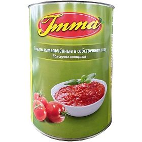 Томатная мякоть Polpa Fine Brix 7  4,1кг, IMMA, Италия