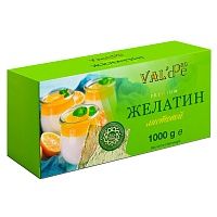 Желатин листовой говяжий 180 блюм Valde1 кг