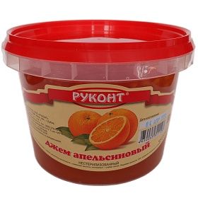 Джем апельсиновый 0,9кг Руконт