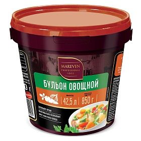 Бульон овощной сухой Mareven 850г Бульон овощной сухой Mareven 850г