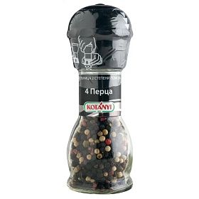 Мельница Смесь 4 перца Kotanyi (~35г х 4 шт), Австрия
