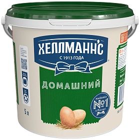 Майонез Хеллманн`с  Домашний 25% 5л