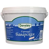 Горчица Баварская Develey 2л