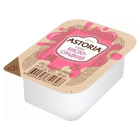 Дип-пот соус Кисло-сладкий Астория (25г х 125 шт) 3,125кг