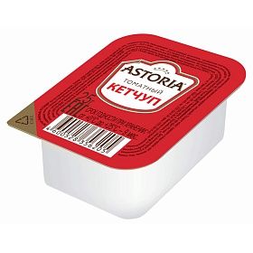 Дип-пот Кетчуп Томатный Астория  (25г х 125 шт) 3,125кг