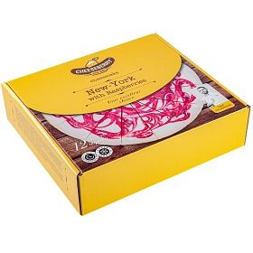 Чизкейк New-York с клубникой (12 порций/ 1,2кг) Чизберри