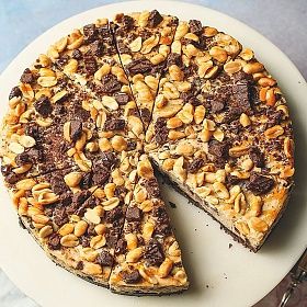 Чизкейк карамельный с арахисом (12 порций/ 1,2кг)  Чизберри