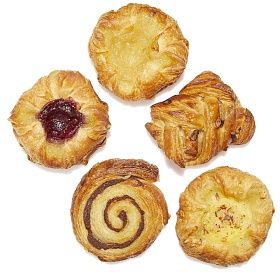 Набор мини-выпечки с фруктовой начинкой (42г х 120 шт) Gourmand зам., Бельгия