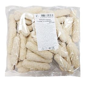 Палочки сырные Чедер в панировке (~23г) 1кг зам., Фрост-А