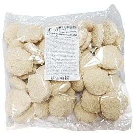 Медальоны сырные Моцарелла в панировке (~21г) 1 кг, зам., Фрост-А