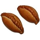 Пирожки с мясом (50г х 40 шт) зам.