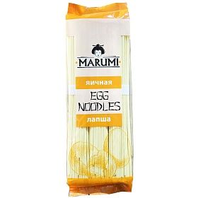 Лапша яичная MARUMI 300г, Китай