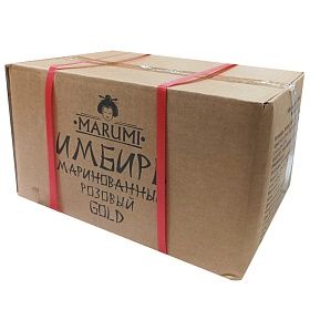 Имбирь розовый маринованный Marumi Gold 1,5кг, Китай Имбирь розовый маринованный Marumi Gold 1,5кг, Китай