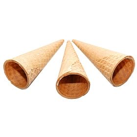 Рожок вафельный сахарный (h=110 мм, d=48 мм) 340 шт