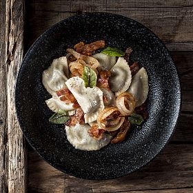 Бекон жареный дробленый из свинины №2 зам.