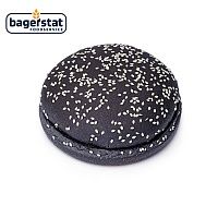 Булочка для бургера чёрная 125мм (89г х 24 шт) Bagerstat Foodservice зам., Россия
