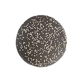 Булочка для бургера чёрная 125мм (89г х 24 шт) Bagerstat Foodservice зам., Россия