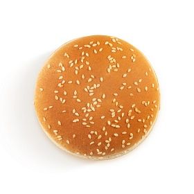 Булочка для бургера с кунжутом тройная 100 мм (75г х 24 шт) Bagerstat Foodservice зам., Россия