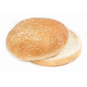 Булочка для бургера с кунжутом 100 мм (55г х 48 шт), Bimbo зам.