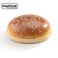 Булочка для бургера Глейз с кунжутом 125 мм (82г х 24 шт) Bagerstat Foodservice зам., Россия