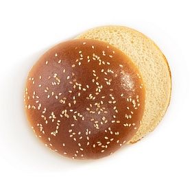 Булочка для бургера Глейз с кунжутом 125 мм (82г х 24 шт) Bagerstat Foodservice зам., Россия Булочка для бургера Глейз с кунжутом 125 мм (82г х 24 шт) Bagerstat Foodservice зам., Россия