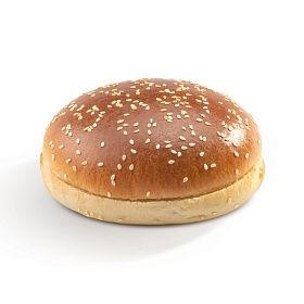Булочка для бургера Глейз с кунжутом 125 мм (82г х 24 шт) Bagerstat Foodservice зам., Россия Булочка для бургера Глейз с кунжутом 125 мм (82г х 24 шт) Bagerstat Foodservice зам., Россия