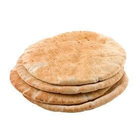 Пита средиземноморская круглая (70г х 100 шт) зам. Пита средиземноморская круглая (70г х 100 шт) зам.