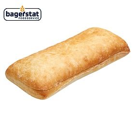 Чиабатта прямоугольная надрезанная 180мм (130г х 36 шт) Bagerstat Foodservice зам., Россия